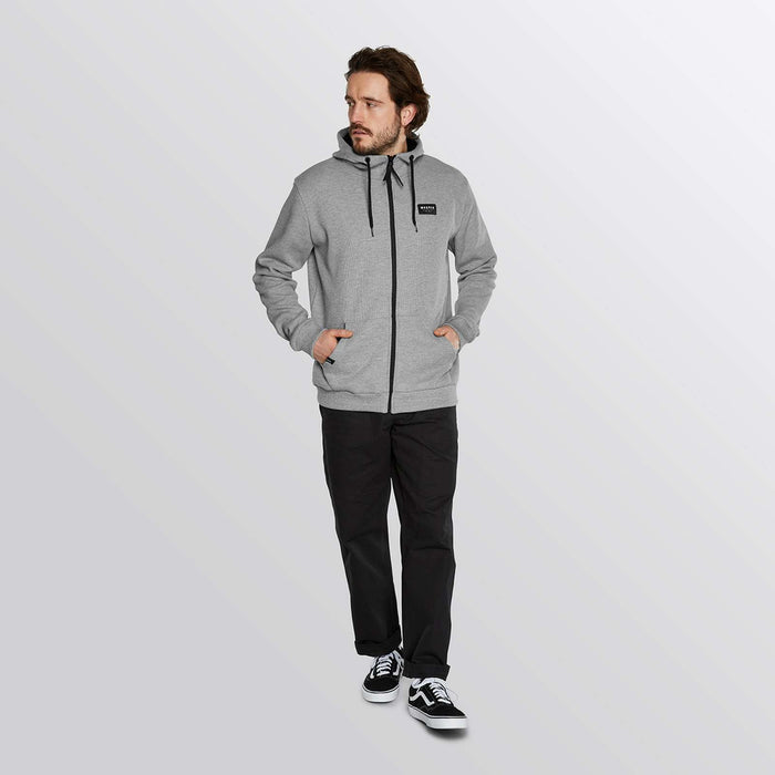 Bonded-Sweatshirt Herz aus Stahl Dezemberhimmel-Melange L Mystic 35104_210215_863_L