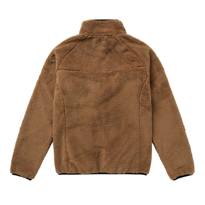 Teddy Zip Thru Sweat Jacket DTS Slate-Brown S Mystic 35104_230080_730_S