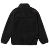 Teddy-Sweatjacke mit durchgehendem Reißverschluss DTS Schwarz M Mystic 35104_230080_900_M