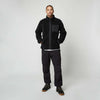 Teddy-Sweatjacke mit durchgehendem Reißverschluss DTS Schwarz M Mystic 35104_230080_900_M