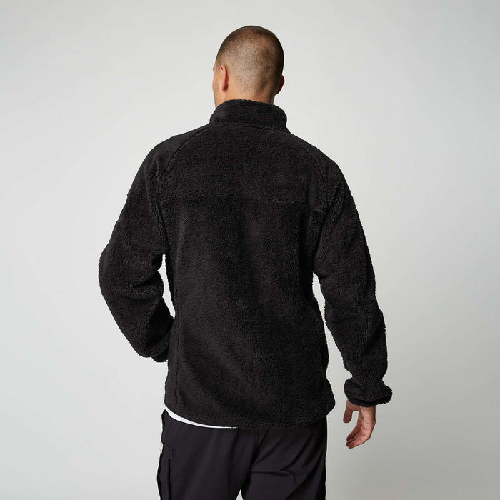 Teddy-Sweatjacke mit durchgehendem Reißverschluss DTS Schwarz M Mystic 35104_230080_900_M