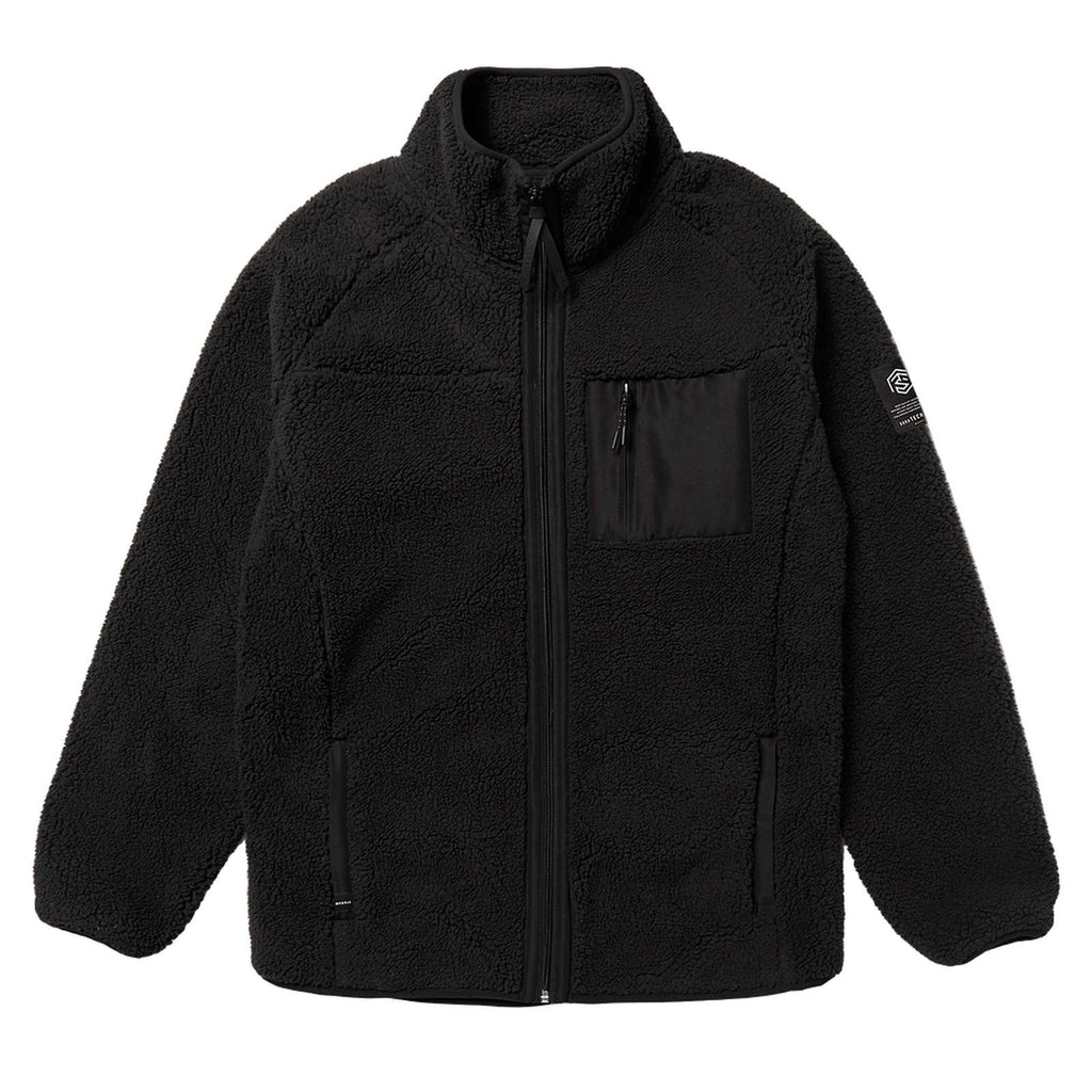 Teddy Zip Thru Sweat Jacket DTS Black XXL Mystic 35104_230080_900_XXL