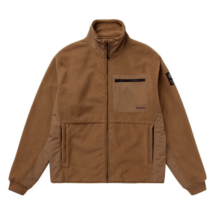 Chaqueta sudadera de forro polar con cremallera completa DTS Pizarra-Marrón M Mystic 35104_260100_730_M