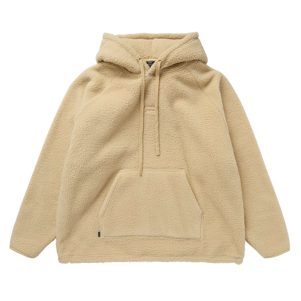 Loft Fleece Hood Sweat Pale-Khaki S Mystic 35104_260110_708_S