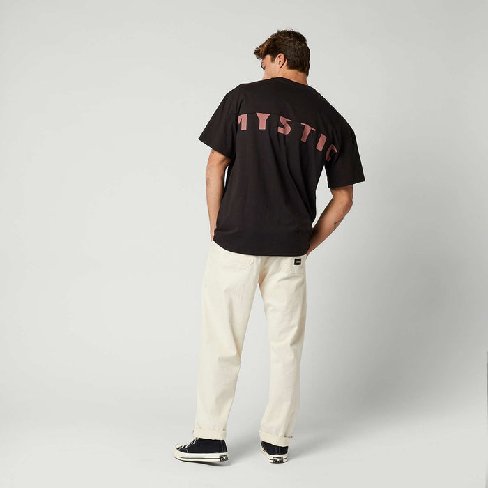 Relaxed T-shirt Profile Black S Mystic 35105_240178_900_S