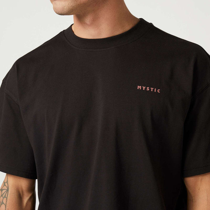 Relaxed T-shirt Profile Black S Mystic 35105_240178_900_S