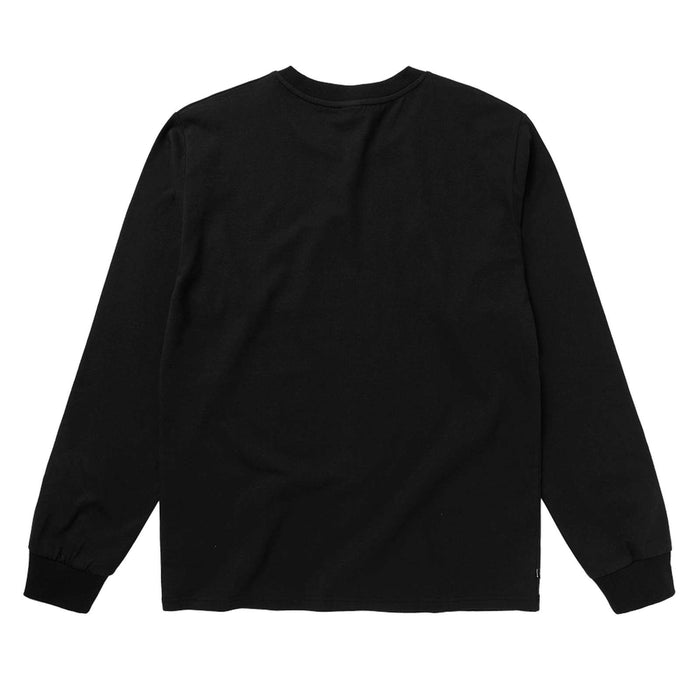 Brand Long Sleeve Tee Black S Mystic 35105_260310_900_S