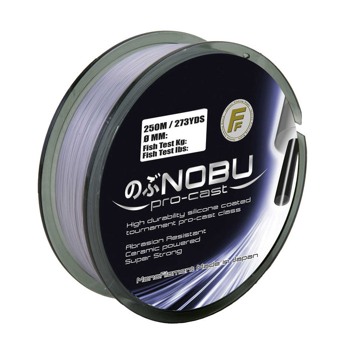 Fishing Line Nobu Pro Cast Hi-Viz 250m Matt Grey 0,310 Fishing Ferrari 3700831