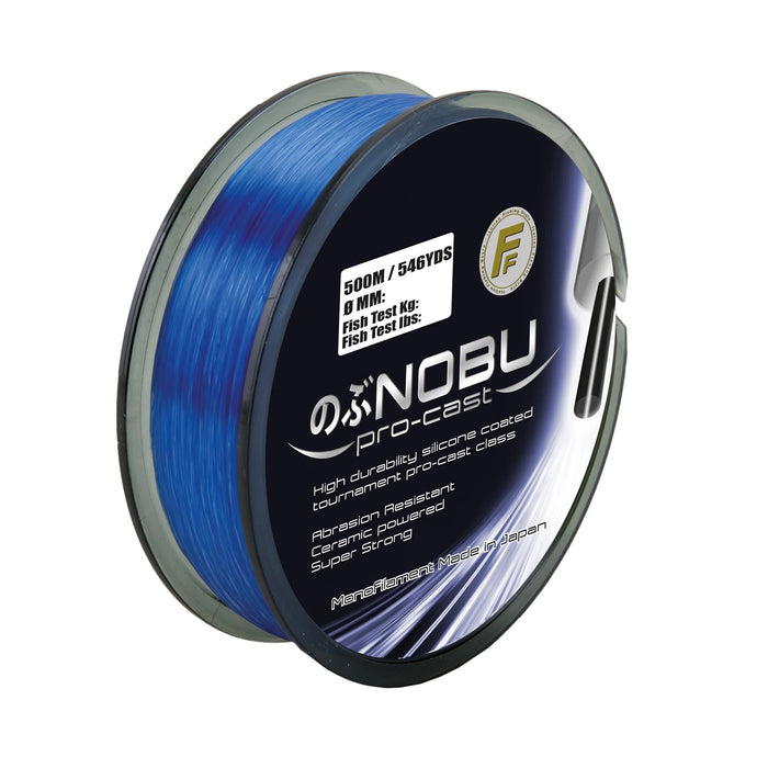 Fishing Line Fishing Ferrari Nobu Pro Cast Hi-Viz Japan Blue 500m