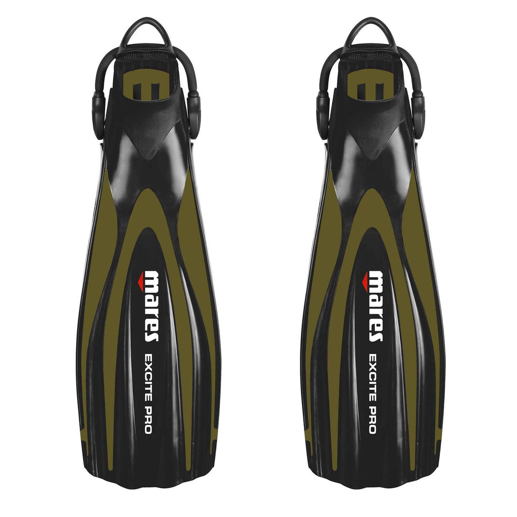 Diving Fins Excite Pro Olive R-41-44 Mares 410026SAROL