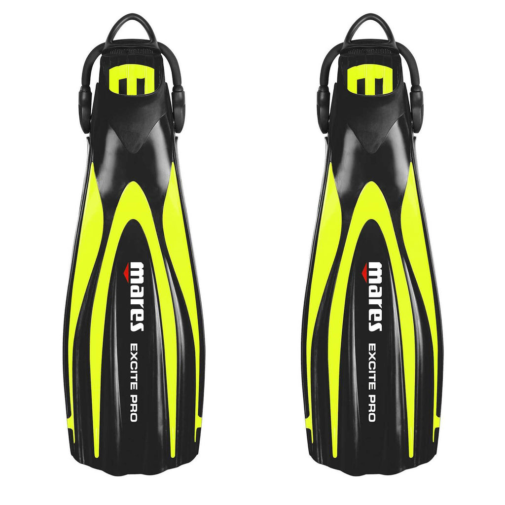 Pinne da immersione Excite Pro Giallo fluo XS-34-37 Mares 410026SAXSYF