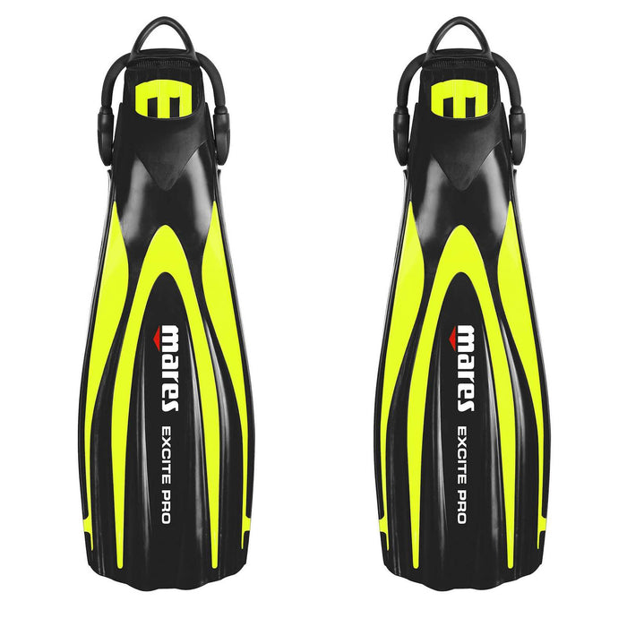 Pinne da immersione Excite Pro Giallo fluo XS-34-37 Mares 410026SAXSYF