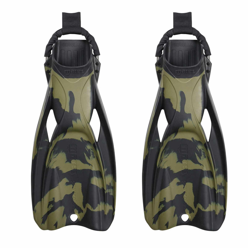Tauchflossen Power Plana Tec Camo-Oliv XL Mares 410051SAXLCMO