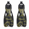Tauchflossen Power Plana Tec Camo-Oliv XL Mares 410051SAXLCMO