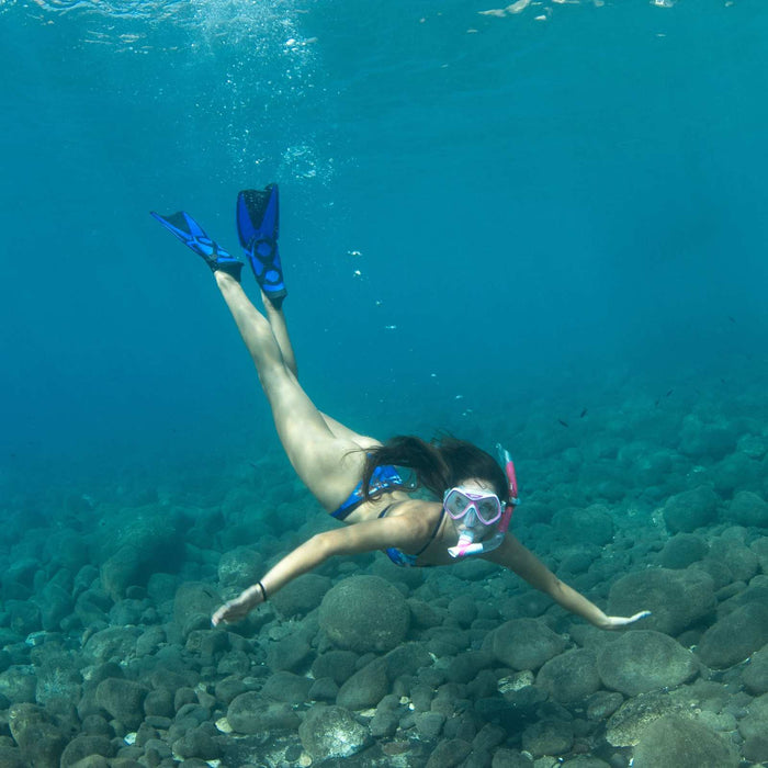 Pinne da snorkeling X-One Blu L-XL-EU 44-47-UK 9,5-12-USA 10,5-13 Mares 410337SABLLXL