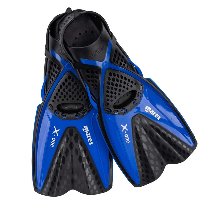 Pinne da snorkeling X-One Blu L-XL-EU 44-47-UK 9,5-12-USA 10,5-13 Mares 410337SABLLXL