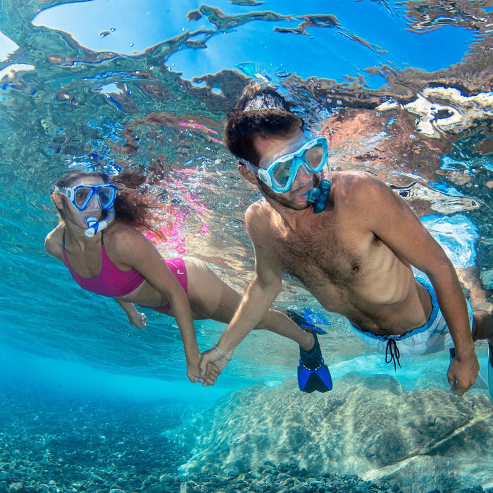 Pinne da snorkeling X-One Blu L-XL-EU 44-47-UK 9,5-12-USA 10,5-13 Mares 410337SABLLXL