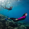 Aletas de snorkel X-One azules S-M-EU 35-38-UK 2,5-5-USA 3,5-6 Mares 410337SABLSM