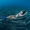 Aletas de snorkel X-One azules S-M-EU 35-38-UK 2,5-5-USA 3,5-6 Mares 410337SABLSM