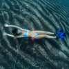 Aletas de snorkel X-One azules S-M-EU 35-38-UK 2,5-5-USA 3,5-6 Mares 410337SABLSM