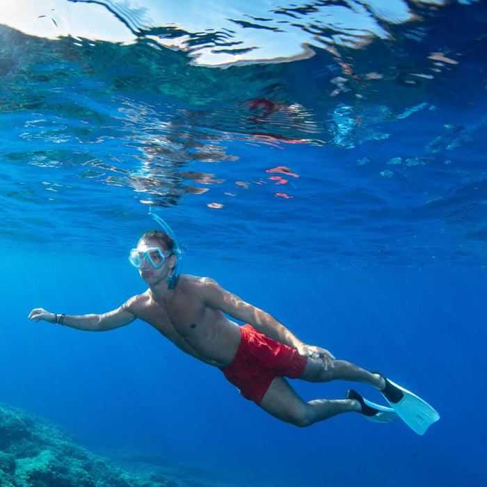 Aletas de snorkel Clipper Blanco EU 39-40-UK 4,5-5,5-USA 5,5-6,5 Mares 410344SA039WH