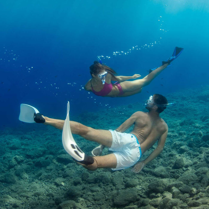 Aletas de snorkel Clipper Blanco EU 39-40-UK 4,5-5,5-USA 5,5-6,5 Mares 410344SA039WH