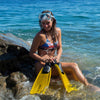 Pinne da snorkeling Clipper Gialle EU 41-42-UK 6-7-USA 7-8 Mares 410344SA041YL