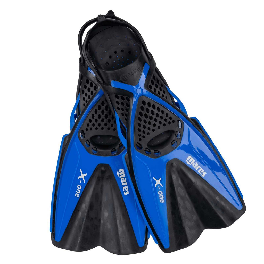 Palmes de snorkeling X-One Enfant Bleu S-EU 30-34-UK 11-2-USA 12-13 Mares 410345SABLS