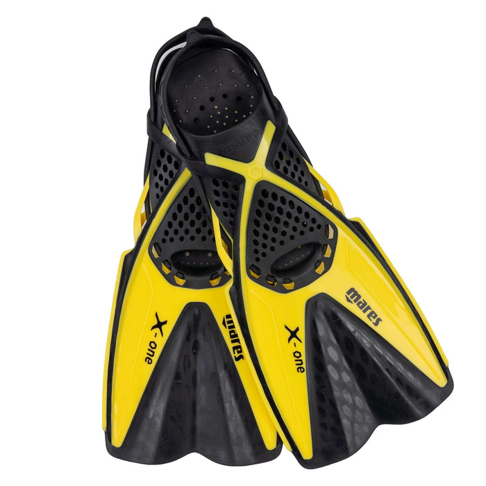 Palmes de snorkeling X-One Enfant Jaune S-EU 30-34-UK 11-2-USA 12-13 Mares 410345SAYLSS