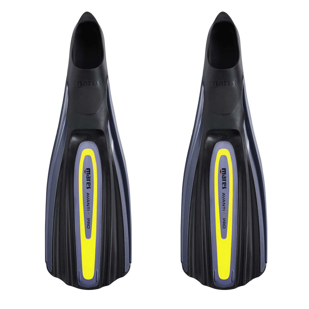 Palmes de plongée Avanti Hc Pro Gris-Jaune fluo 38-39 Mares 410347SA038GYF