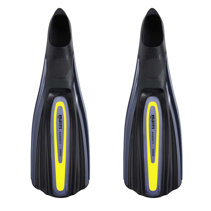 Palmes de plongée Avanti Hc Pro Gris-Jaune fluo 38-39 Mares 410347SA038GYF