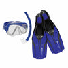 Set da snorkeling Nateeva Keewee Blu M-L Mares 410757SPBLML
