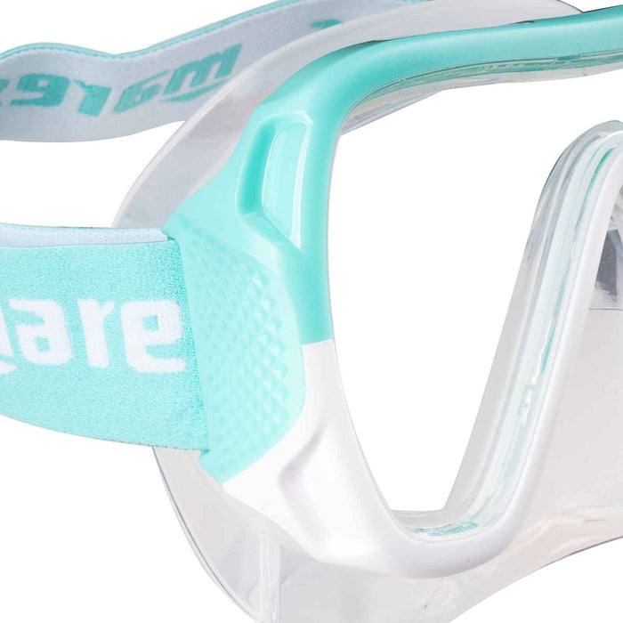 Snorkeling Set Nateeva Keewee White S-M Mares 410757SPWHSM