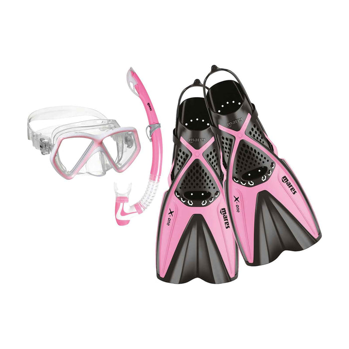 Set de snorkeling X-One Pirate Enfant Rose XS-4-14 ans Mares 410759TBPKXS