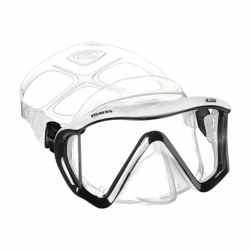 Maschera subacquea I3 Nero-Bianco Mares 411040BXBWHCL