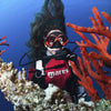 Máscara de buceo X-Vision Ultra Liquidskin Gris Claro-Negro Mares 411052CLLGKLGK