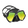 Diving Mask X-Vision Ultra Liquidskin Gold Mirrored Lenses Grey-Black Mares 411052GOGRKGRK