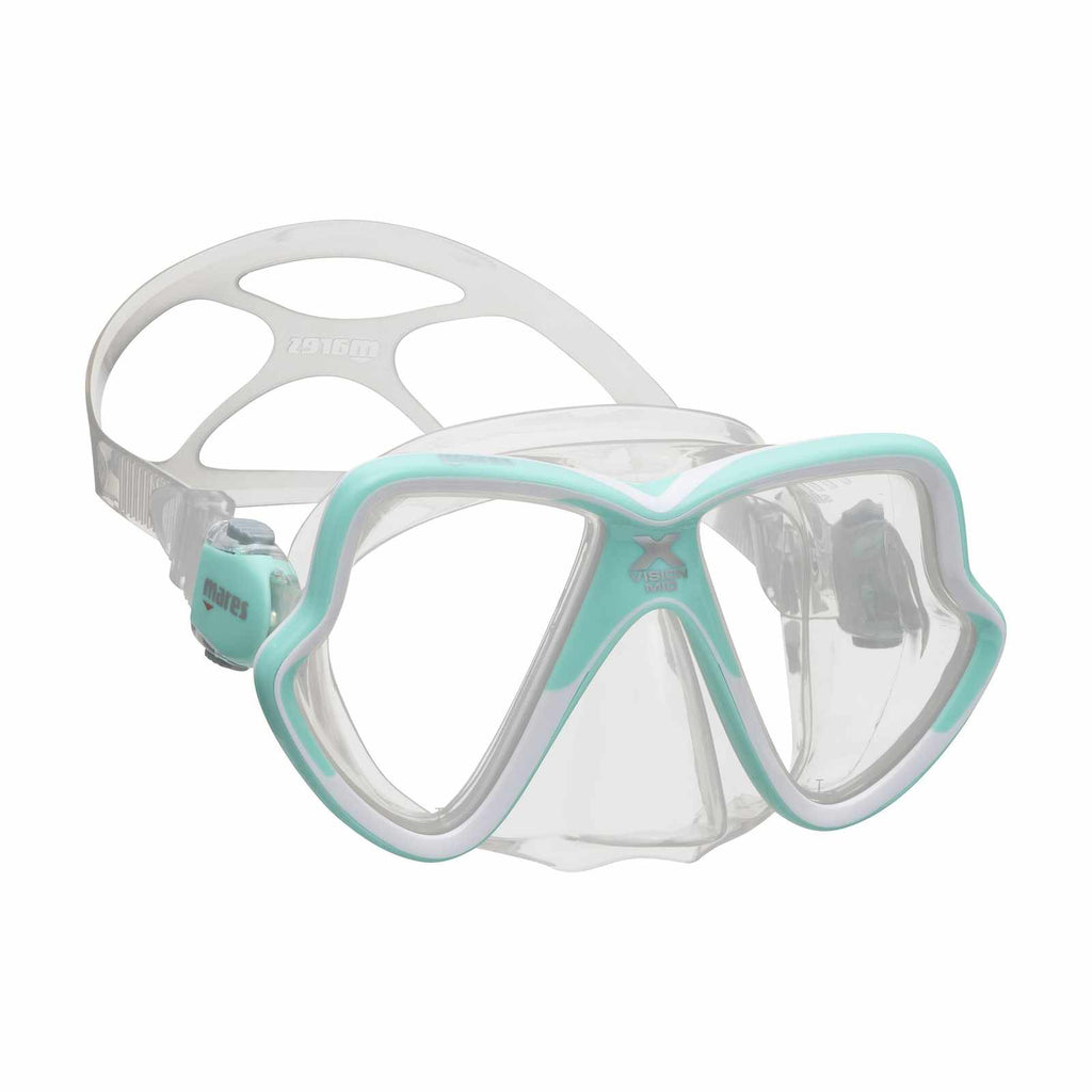 Masque de plongée X-Vision Mid 2.0 Aqua-Blanc Mares 411067BXAQWCL