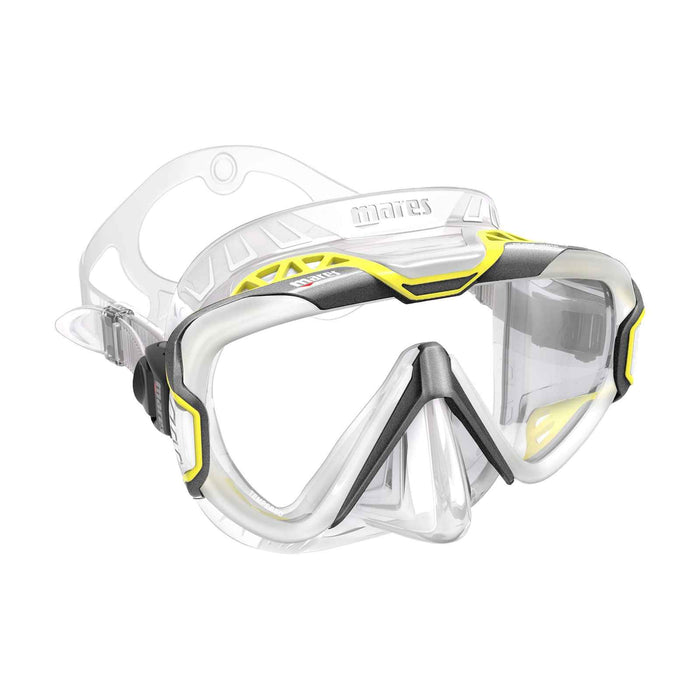 Diving Mask Pure Wire Clear-Yellow Mares 411069EBGRYCL