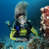 Diving Mask Pure Wire Clear-Yellow Mares 411069EBGRYCL