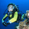 Diving Mask Pure Wire Clear-Yellow Mares 411069EBGRYCL