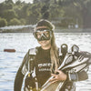 Diving Mask Pure Wire White-Grey Mares 411069EBWHGBK