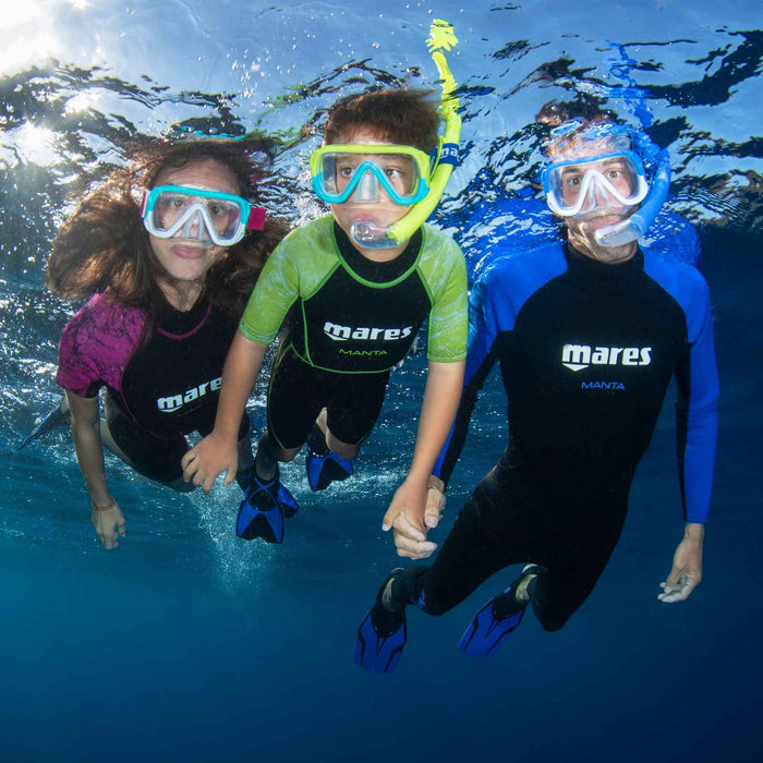 Masque de snorkeling Keewee Bleu-Blanc Mares 411075SCBLWCL