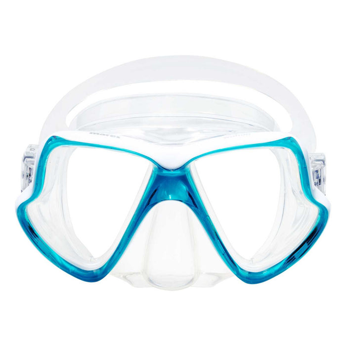Snorkeling Mask Wahoo Aqua-White Mares 411238SCAQWCL