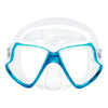 Snorkeling Mask Wahoo Aqua-White Mares 411238SCAQWCL