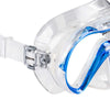 Maschera da snorkeling Seahorse Bambini Reflex-Blu-Trasparente 8-14 anni Mares 411241GURBLCL