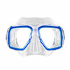 Máscara de snorkel Ray Azul-Blanco-Transparente Mares 411242SCBLWCL