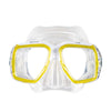 Snorkeling Mask Ray Yellow-White-Clear Mares 411242SCYLWCL