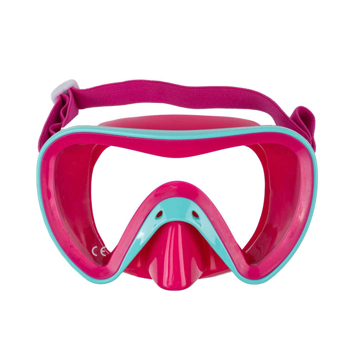 Snorkeling Mask Turtle Kids Aqua-Pink 8-14 Years Mares 411249SCAQPK
