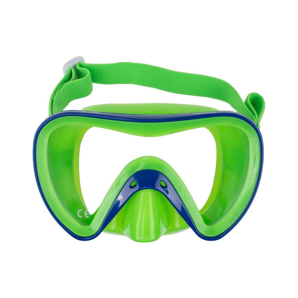Snorkeling Mask Turtle Kids Blue-Green 8-14 Years Mares 411249SCBLGN